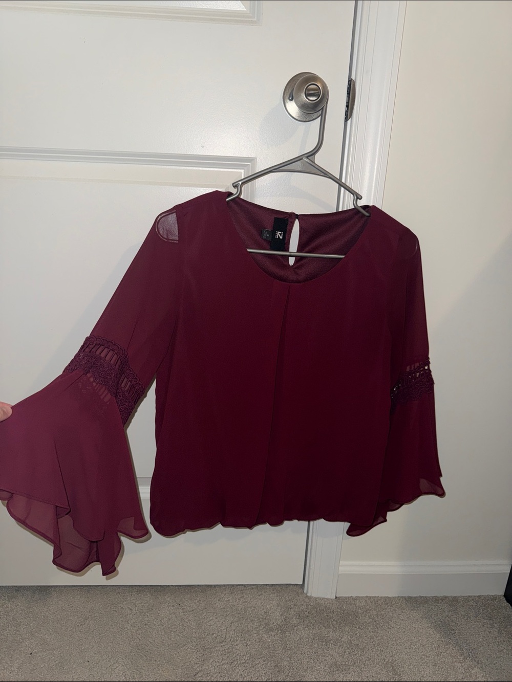 Maroon Blouse